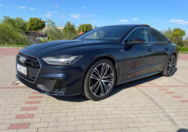 Audi A7 cena 209000 przebieg: 31000, rok produkcji 2019 z Wrocław małe 742